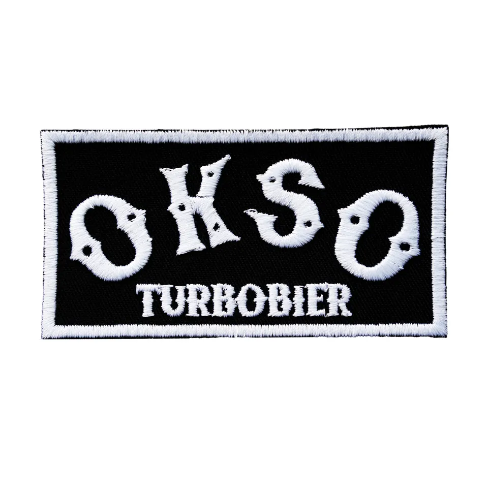 Pogo's Empire Turbobär O.K.S.O. Aufnäher zum Aufbügeln