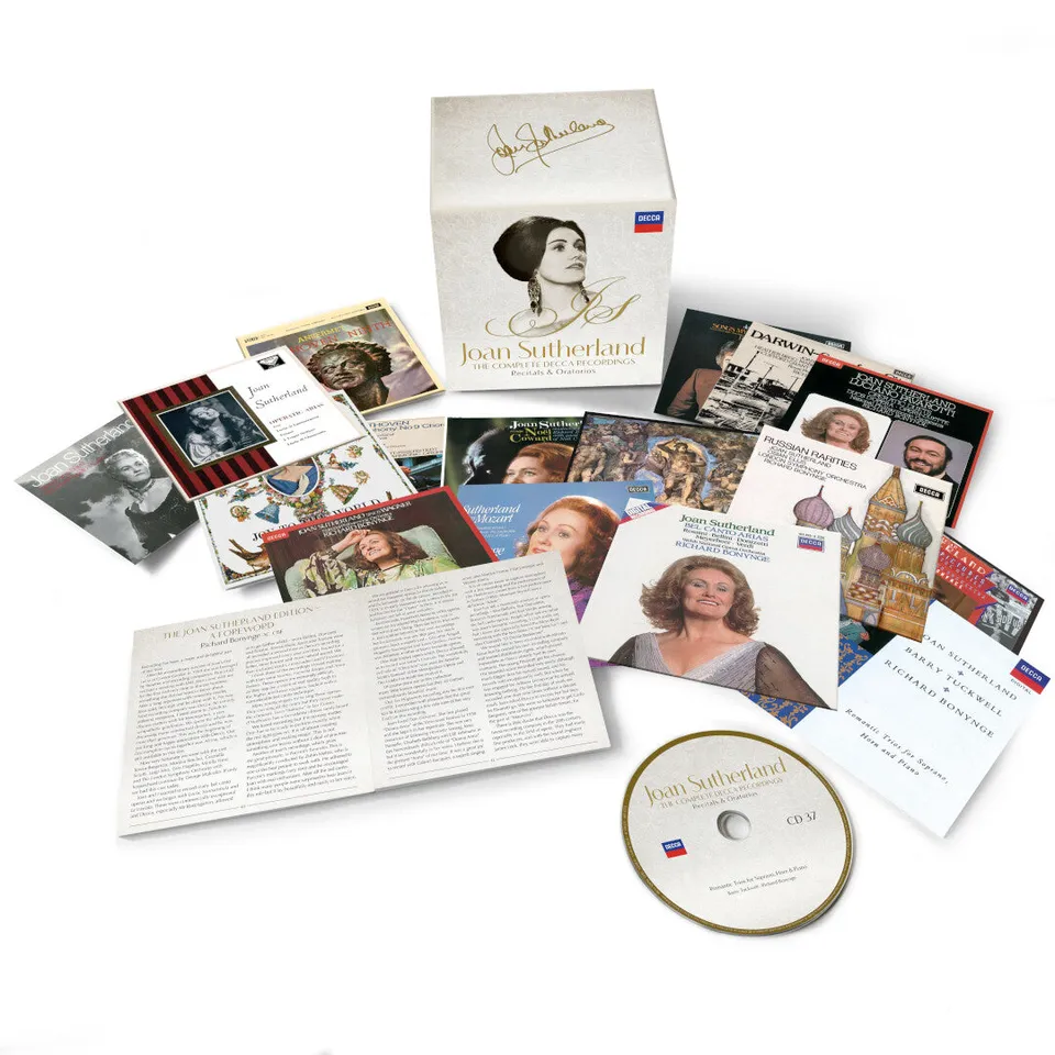 Joan Sutherland Oratorios Recitals CD Box Decca Raritäten
