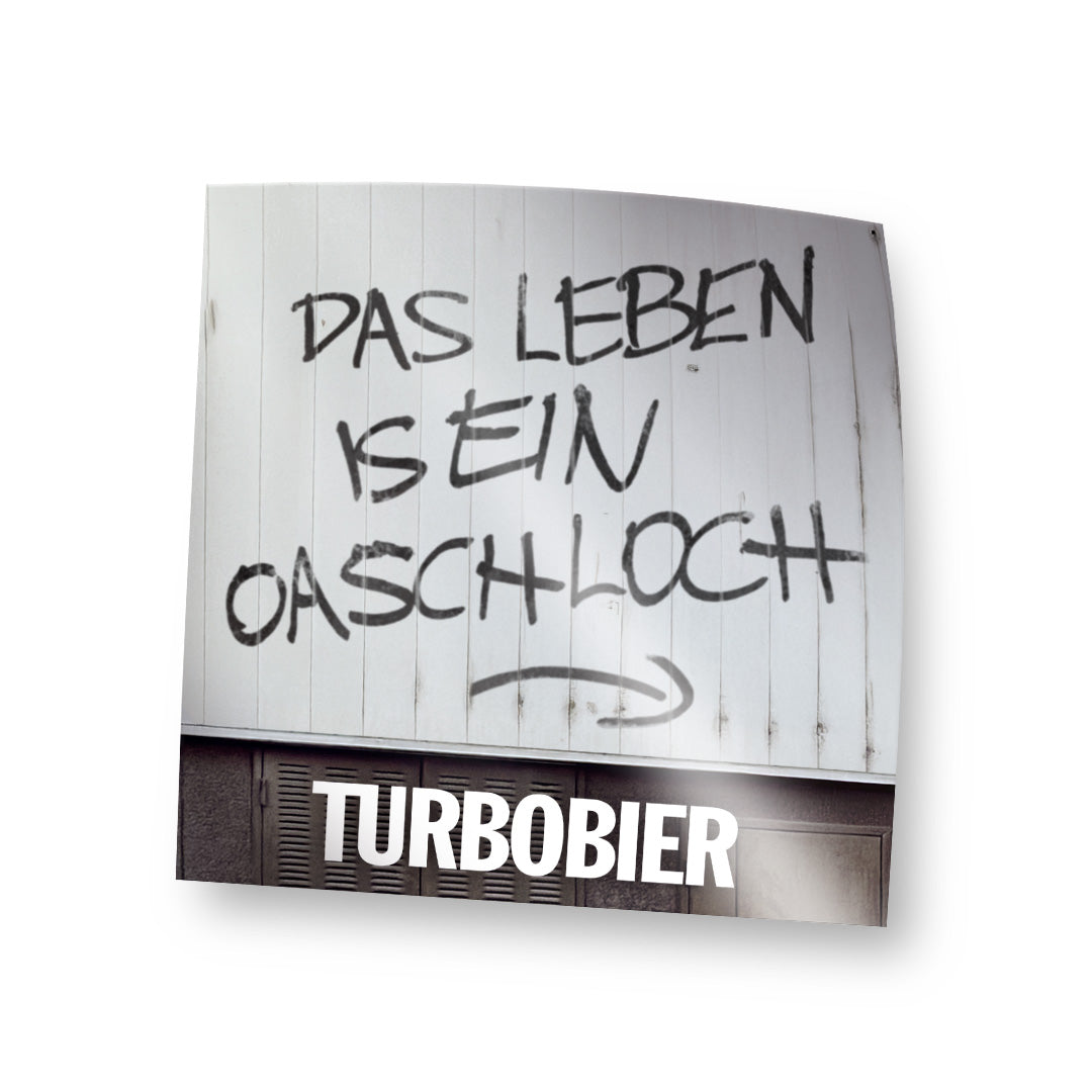TURBOBIER Das Leben is ein Oaschloch CD Bundle Shirt