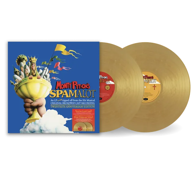 Deutsche Grammophon Monty Python's Spamalot 20th Anniversary Vinyl Gold 2LP