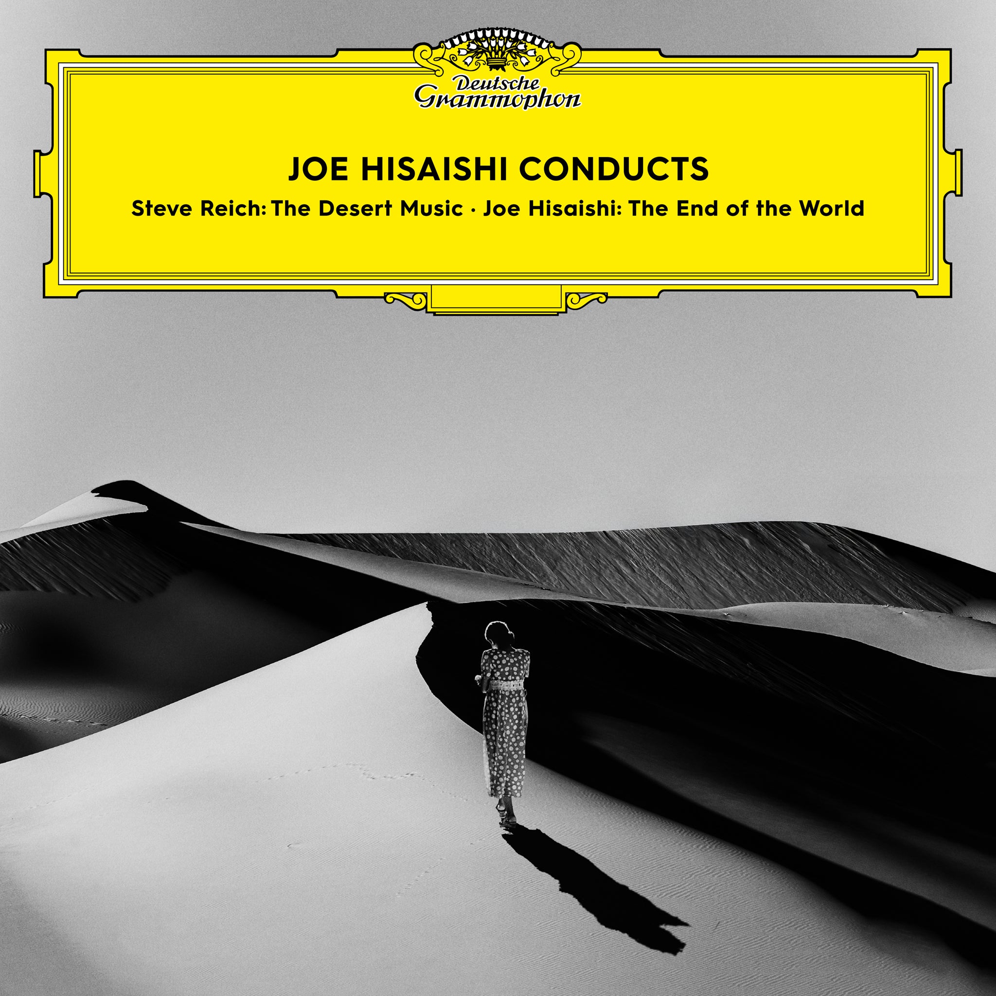 Deutsche Grammophon Joe Hisaishi Conducts 2LP White Label signiert