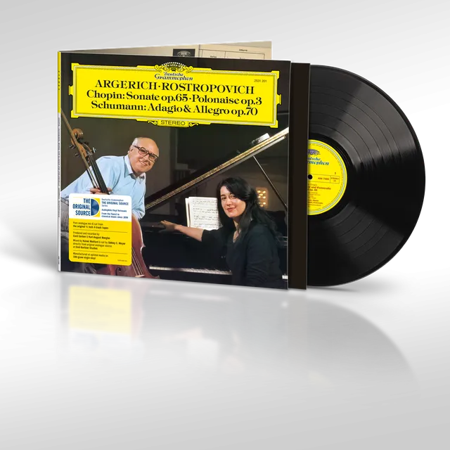 Deutsche Grammophon Argerich Rostropowitsch Chopin LP 180g