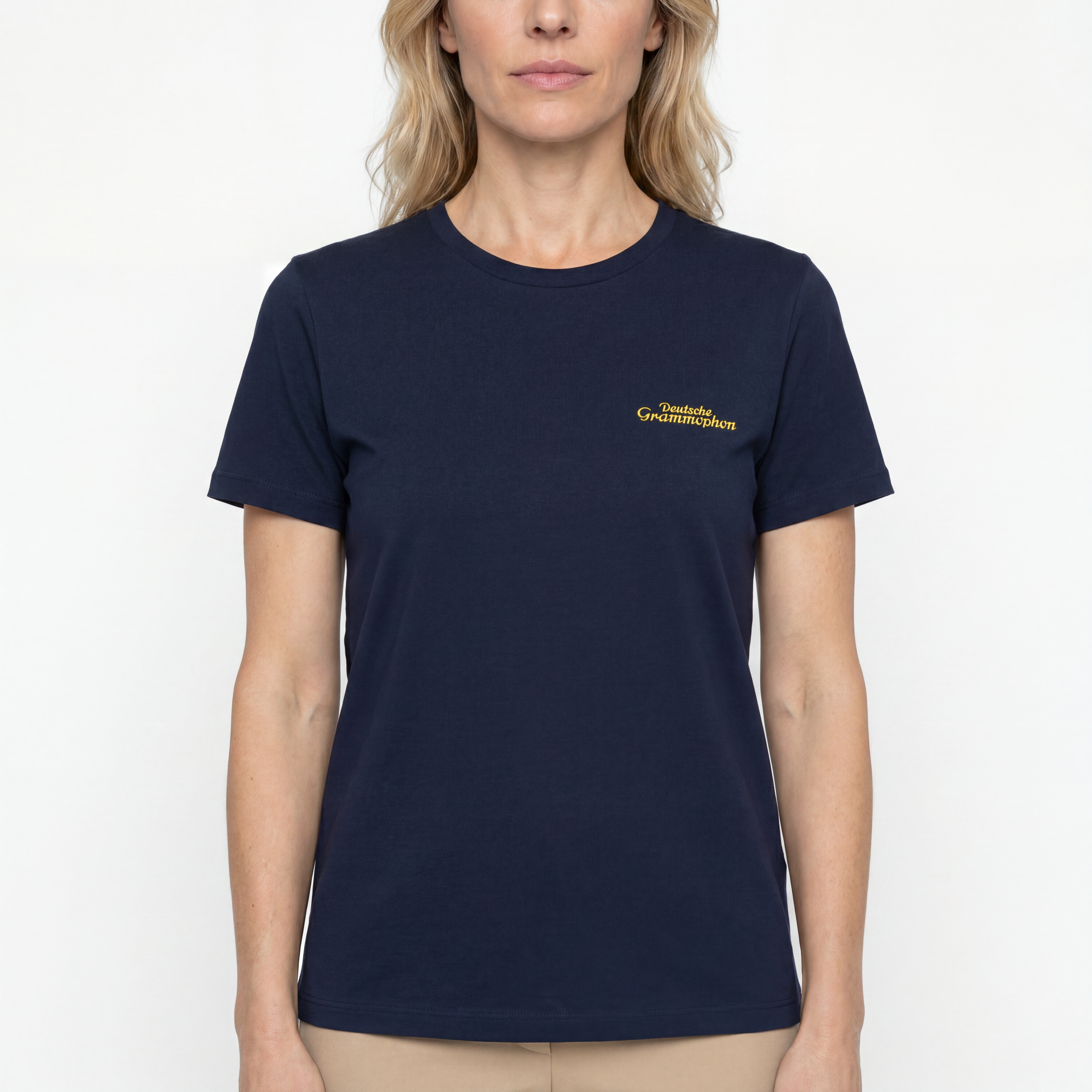 Deutsche Grammophon DG Blue Damen Shirt navy Baumwolle