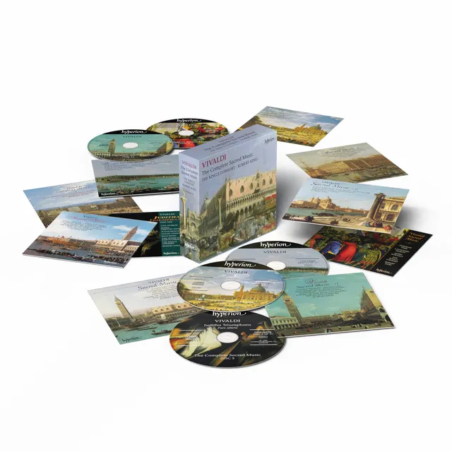 Robert King Vivaldi Complete Sacred Music 11CD Box Gloria
