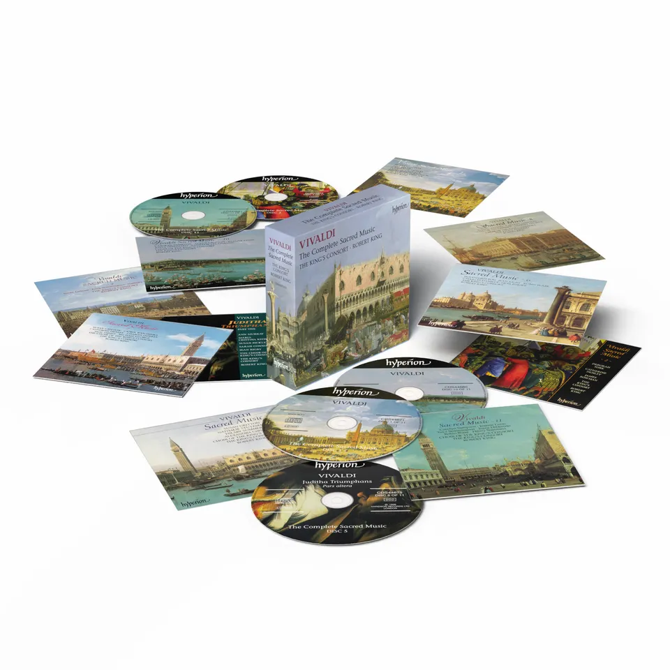 Robert King Vivaldi Complete Sacred Music 11CD Box Gloria