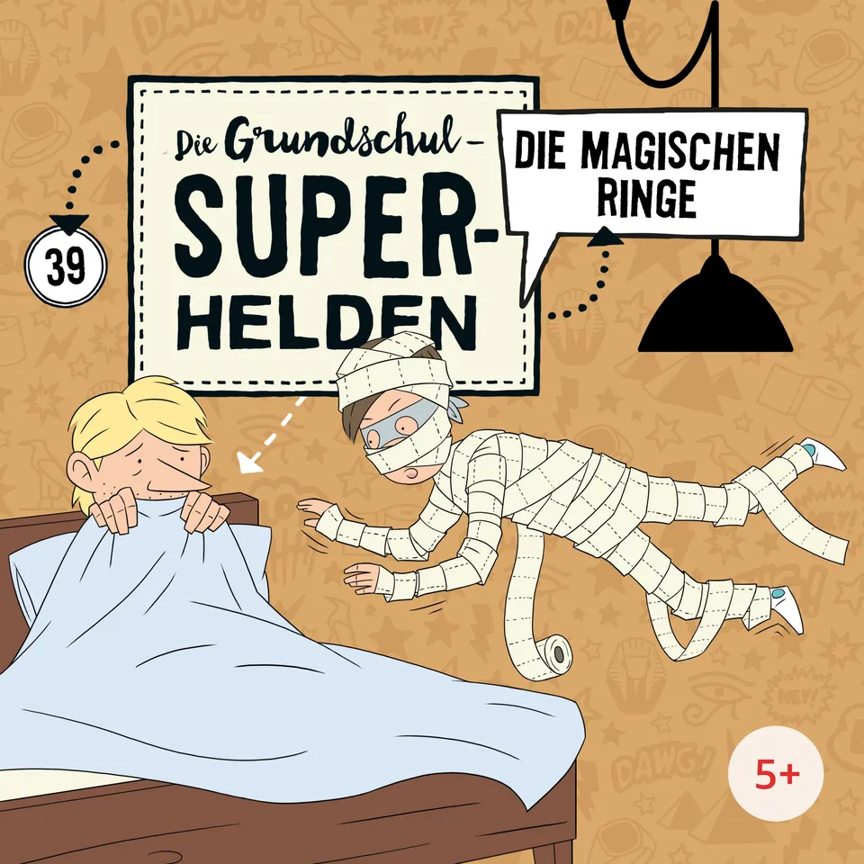 Lamp und Leute Grundschul-Superhelden 39 Magische Ringe Hörspiel CD