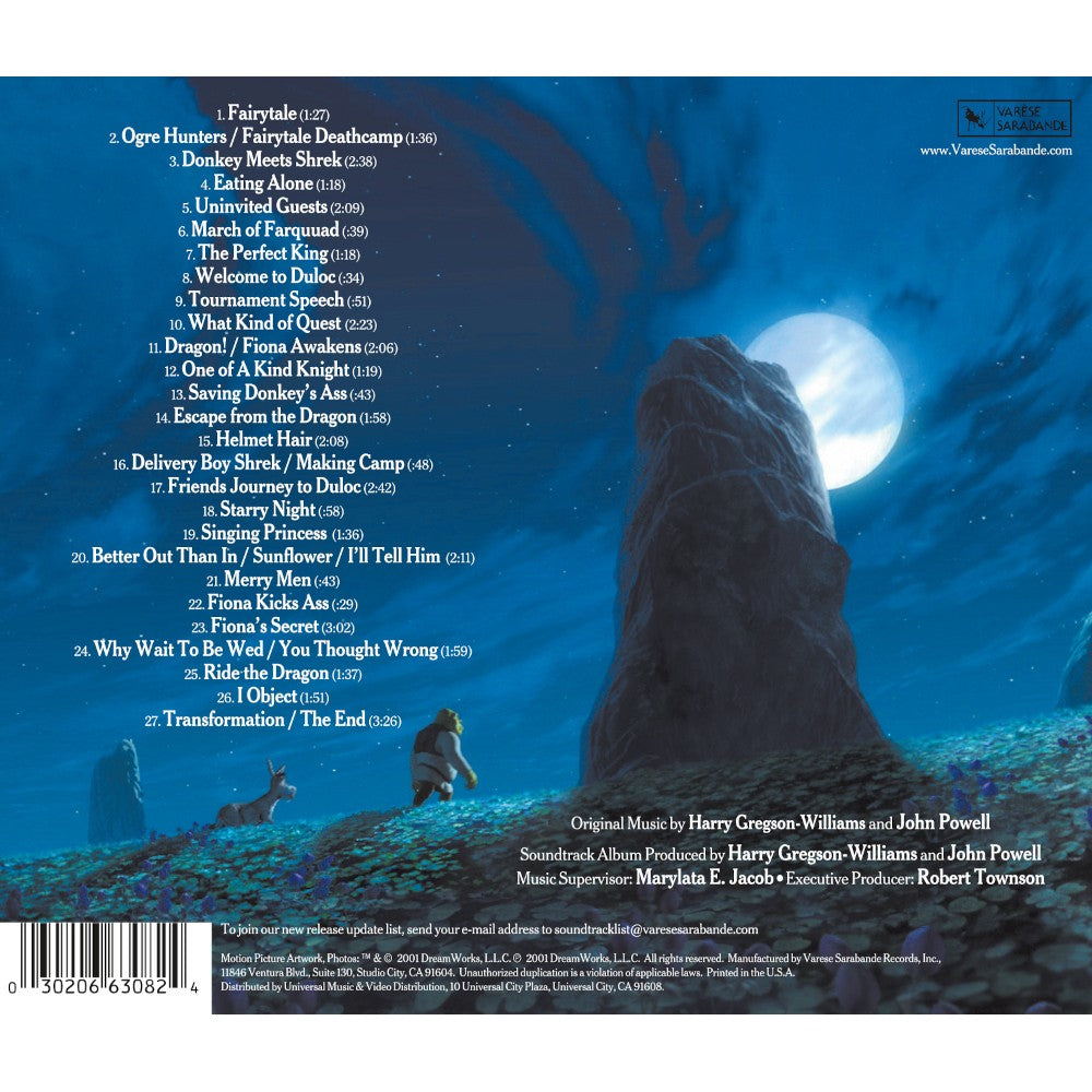 Deutsche Grammophon Shrek Score 25th Anniversary CD Reissue