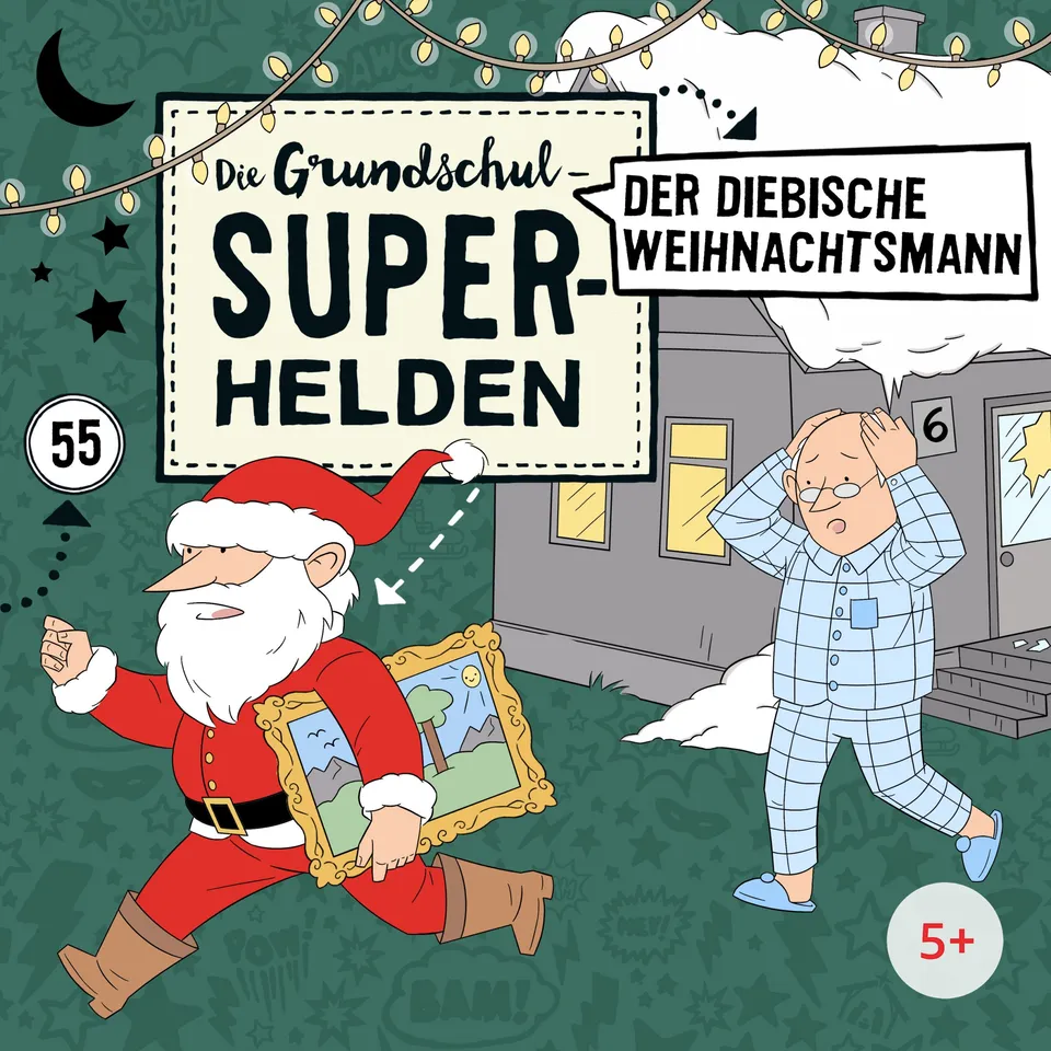 Lamp und Leute Grundschul-Superhelden Folge 55 Der diebische Weihnachtsmann CD