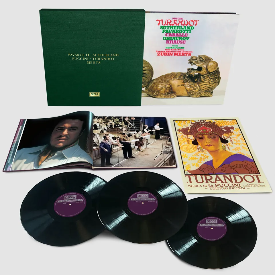 Deutsche Grammophon Pavarotti Turandot Vinyl 180g Deluxe Half-Speed