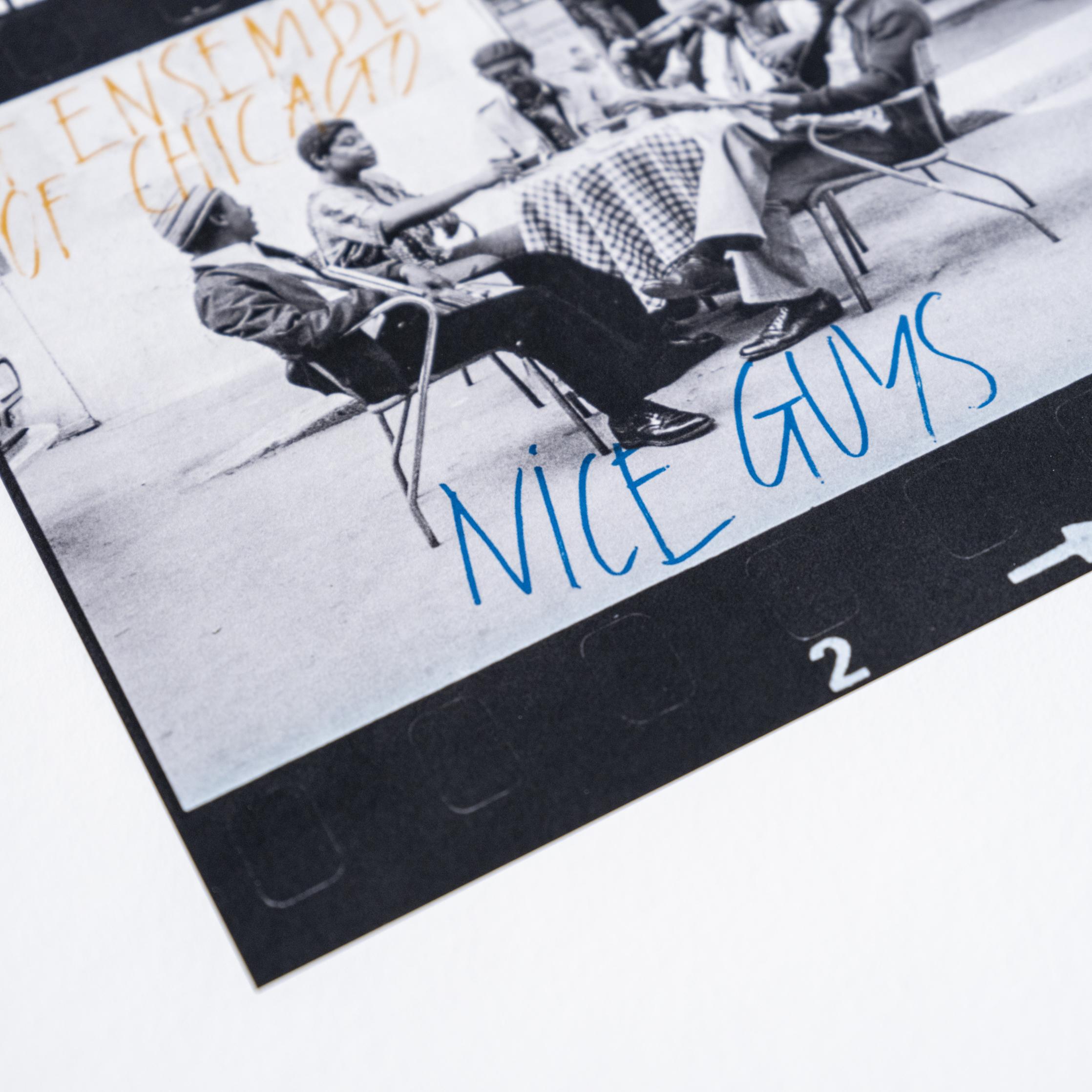 ECM Records Nice Guys Kunstdruck A3 Rahmen