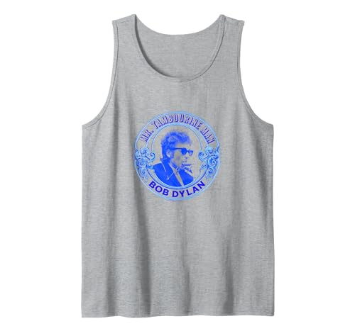 Bob Dylan Mr. Tamburin Man Tank Top Herren Damen offiziell