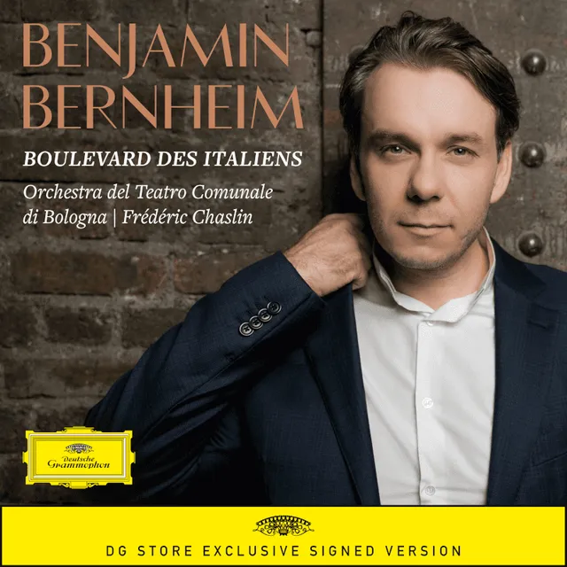 Deutsche Grammophon Bernheim Boulevard des Italiens CD Tenor