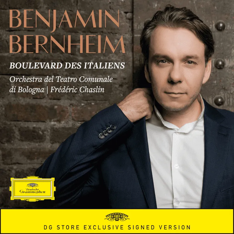 Deutsche Grammophon Bernheim Boulevard des Italiens CD Tenor