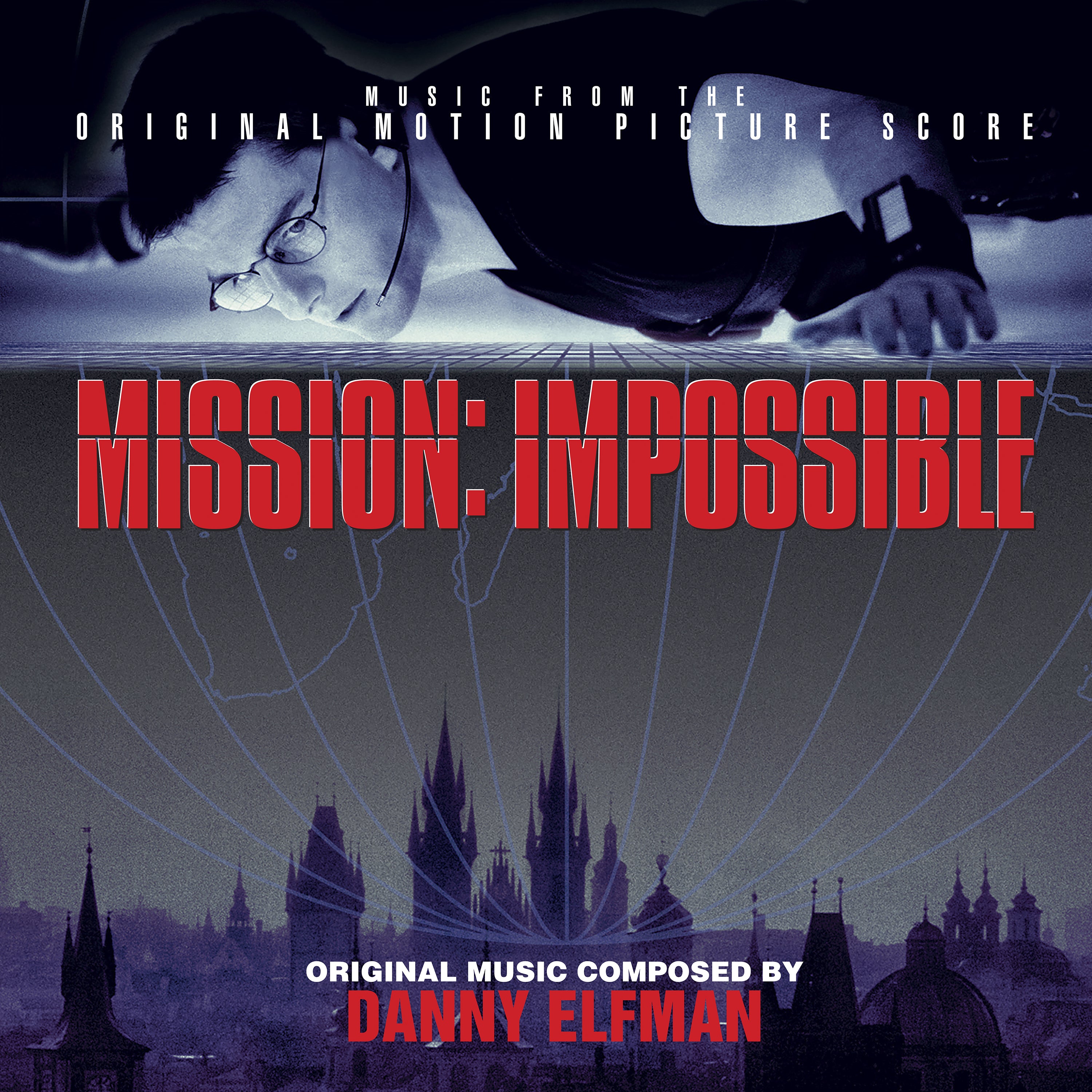 Danny Elfman Mission Impossible 30th Anniversary 2LP blau