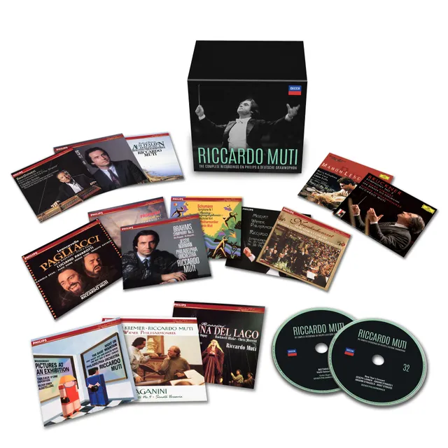 Deutsche Grammophon Riccardo Muti Complete Recordings 33CD 4DVD Box