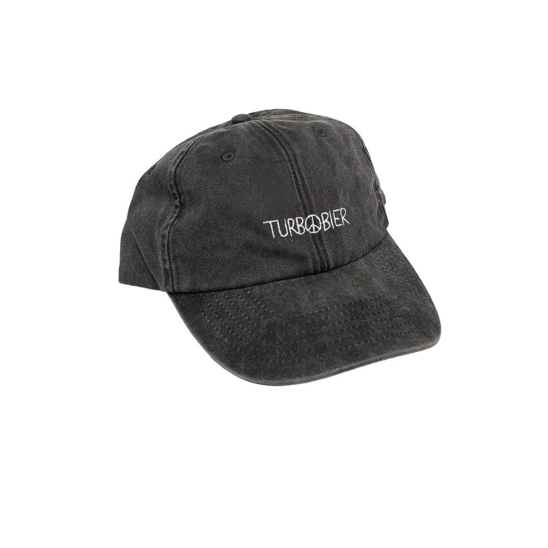 TURBOBIER Peace Vintage Cap Baumwolle Rosa Grau