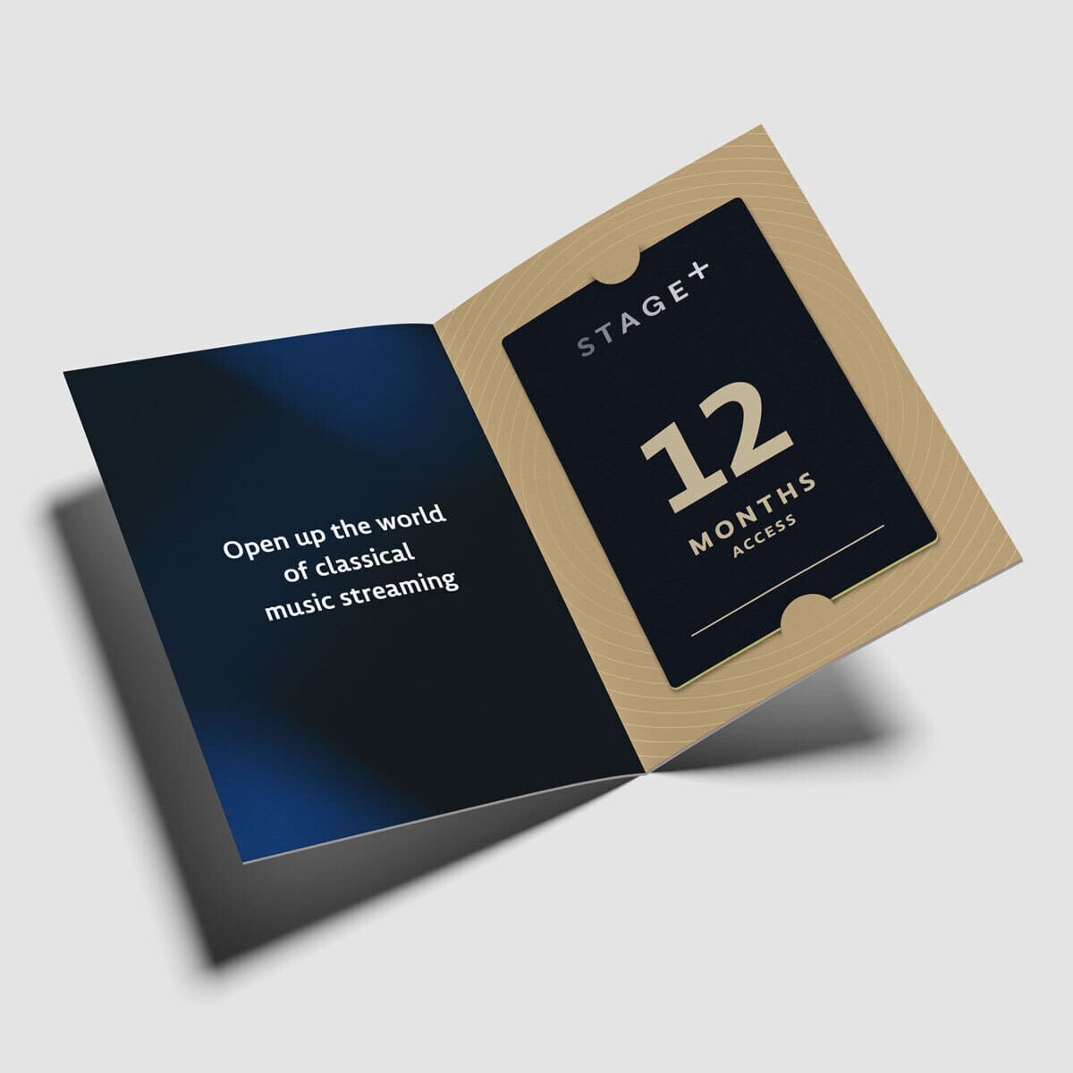 Deutsche Grammophon STAGE+ Geschenkkarte 12 Monate Streaming