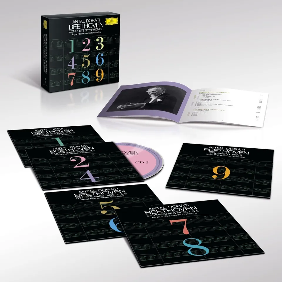 Deutsche Grammophon Beethoven Dorati Royal Philharmonic 5CD Box