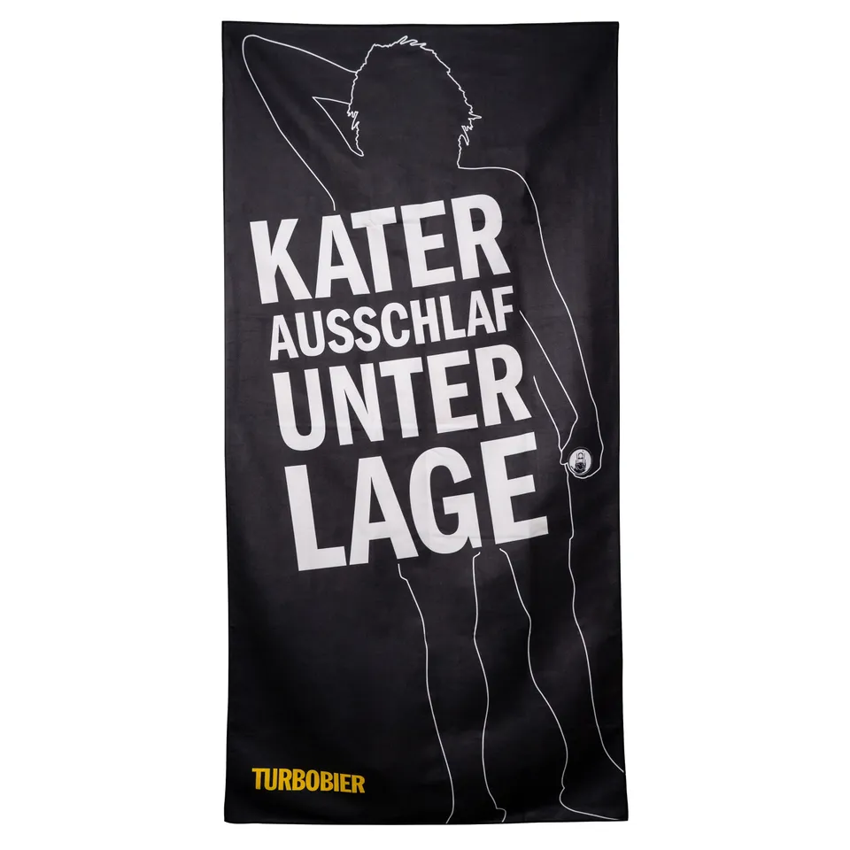 TURBOBIER Katerausschlafunterlage Liegetuch Mikrofaser