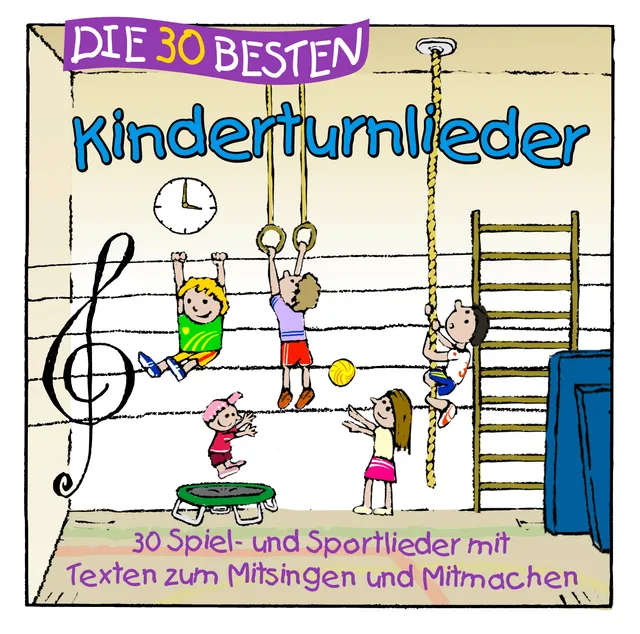 Lamp und Leute Die 30 besten Kinderturnlieder CD Bewegung
