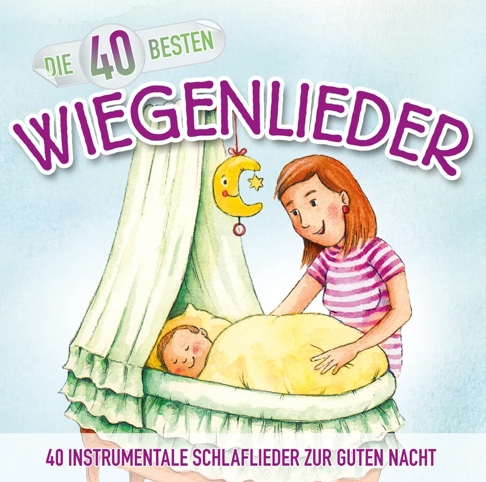 Lamp und Leute Die 40 besten Wiegenlieder Baby CD instrumental