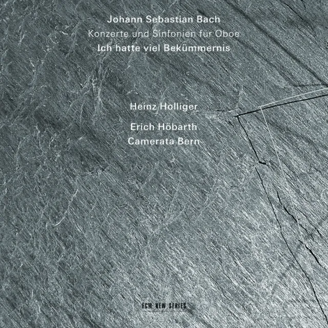 ECM New Series Bach Ich hatte viel Bekümmernis CD Oboe