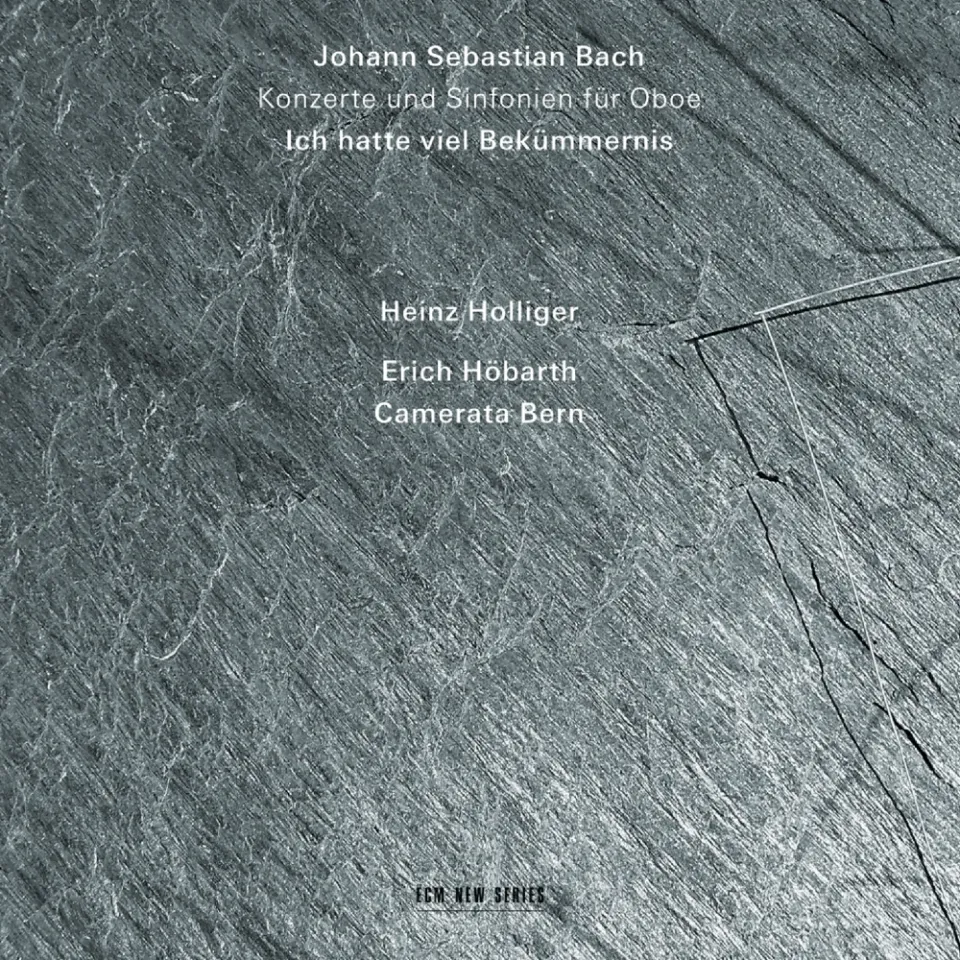 ECM New Series Bach Ich hatte viel Bekümmernis CD Oboe
