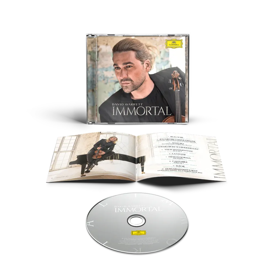 Deutsche Grammophon Immortal David Garrett Vinyl LP Crossover