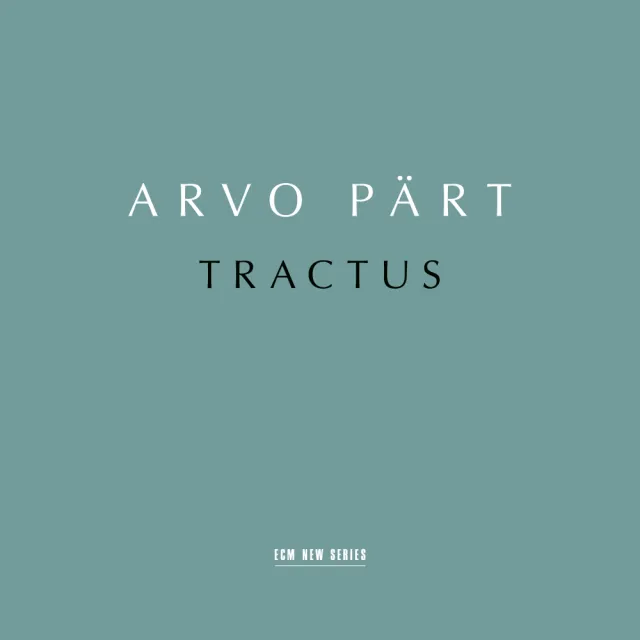 ECM New Series Tractus Doppel-LP Arvo Pärt Chor
