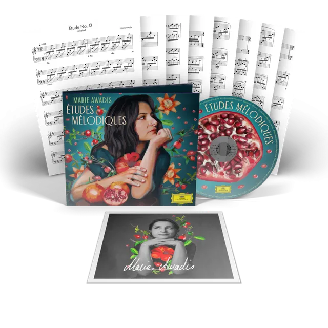Deutsche Grammophon Marie Awadis Etudes Melodiques CD Fanbox
