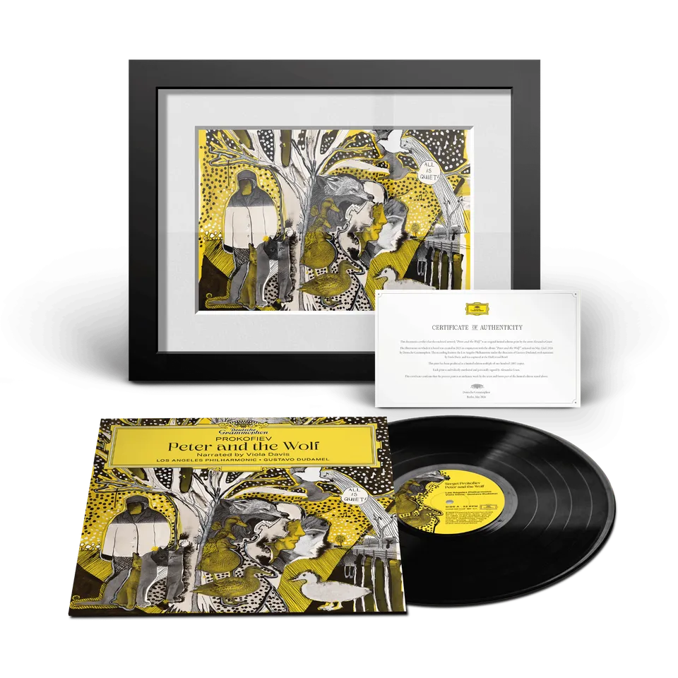 Dudamel Peter und der Wolf LP-Bundle signiert limitiert 100