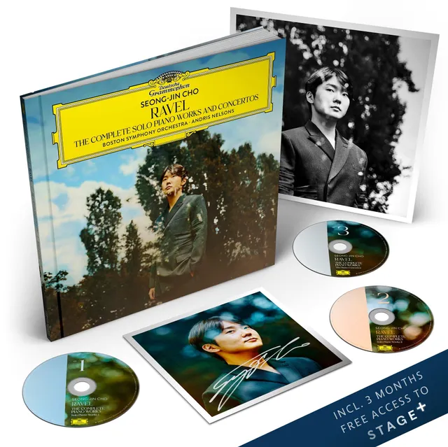 Deutsche Grammophon Seong-Jin Cho Ravel CD-Box 3CD signiert