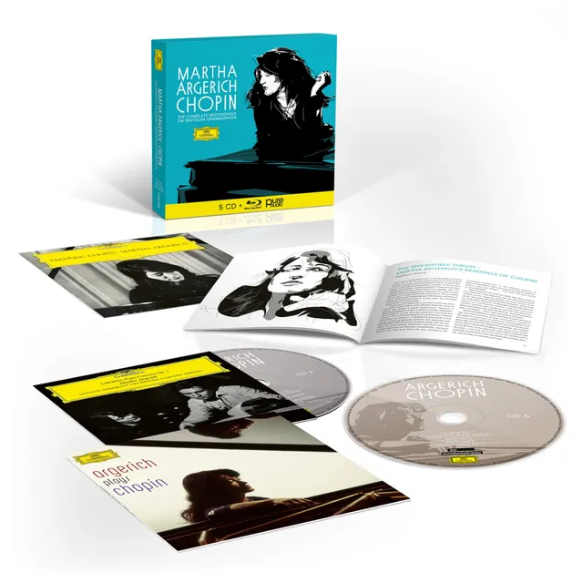 Deutsche Grammophon Argerich Chopin Edition 5CD+Blu-ray
