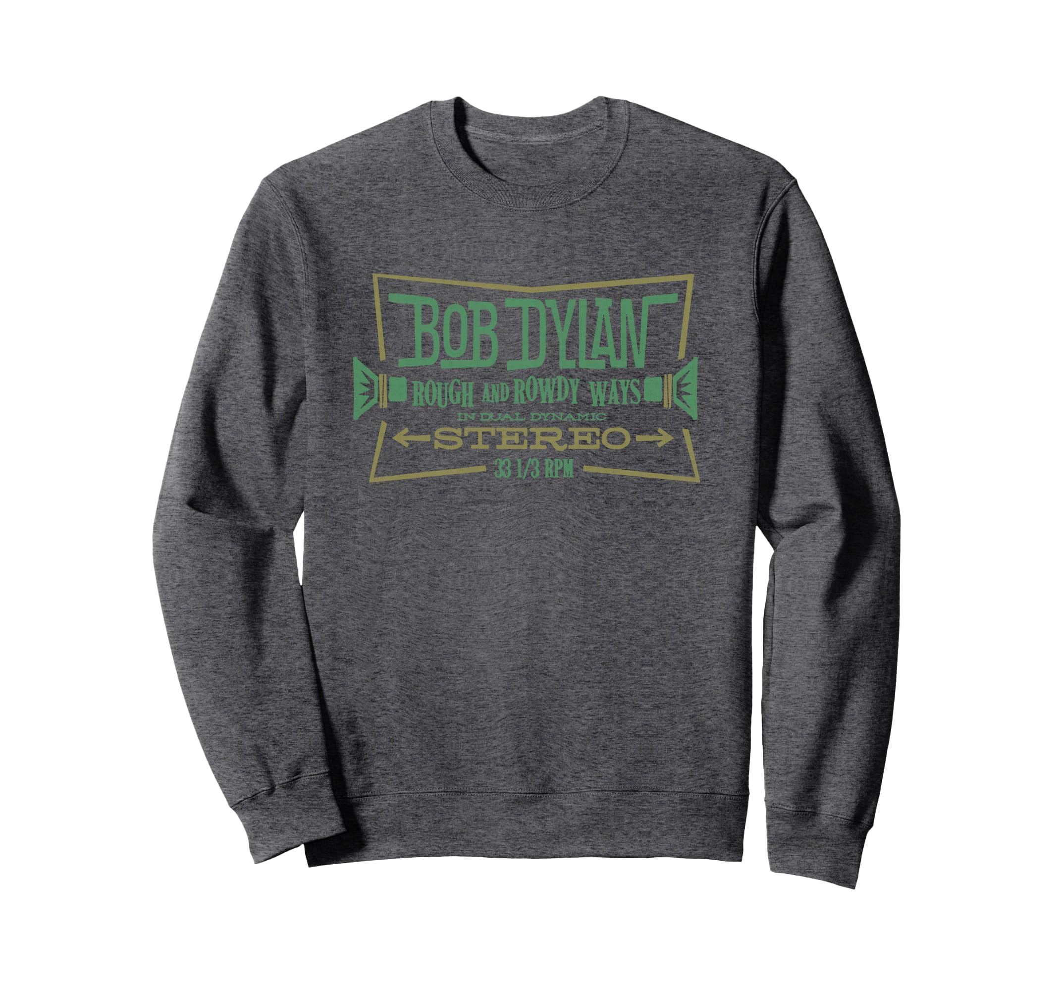 Bob Dylan Stereoanlage Sweatshirt schwarz langarm